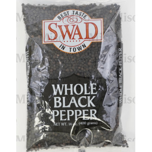 Swad Whole Black Pepper (14 oz.)