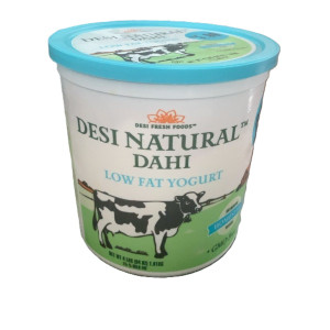 Desi Natural Dahi Low Fat Indian Yogurt 2 LB
