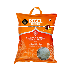 Rigal Spices Premium Seeraga Samba Rice 10 Lb 