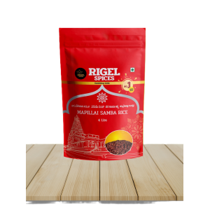Rigel Spices Mapillai Samba Rice (Red) 4 Lb 