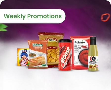 Weekly promotions