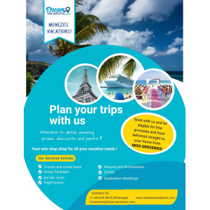 Dream vacation package