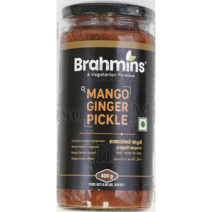 Brahmins Mango Ginger Pickle (400g) 