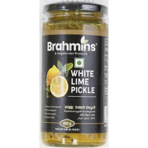 Brahmins White Lime Pickle (400 g.)