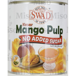 Swad Kesar Mango Pulp No Added Sugar 850g