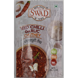 Swad Red Chilli Garlic Chutney (100 g.)