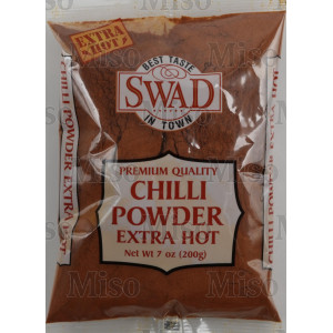 Swad Extra Hot Chilli Powder (7 oz.)