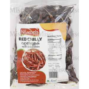 Nilamels Red Chilly Whole (200 g.)