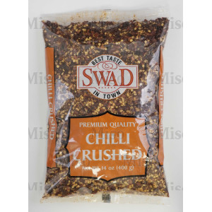 Swad Premium Quality Crushed Red Chilli (14 oz.)