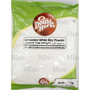 Double Horse Unroasted White Rice Powder (1 kg.)