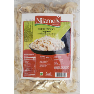 Nilamels Dried Tapioca (Dried Indian Cassava) (2.2 LB)