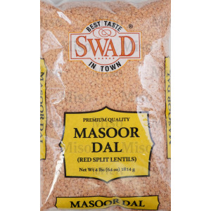Swad Masoor Dal (Red Split Lentils) (4 lb.)