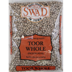 Swad Toor Whole (Pigeon Peas) (2 lb.)