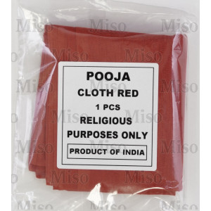 Red Pooja Cloth