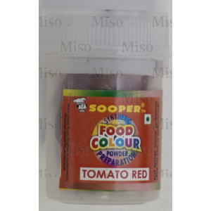 Sooper Synthetic Food Colour Powder - Tomato Red (10 g.)