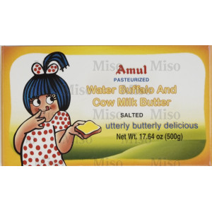 Amul Water Buffalo and Cow Milk Butter (500 g.)