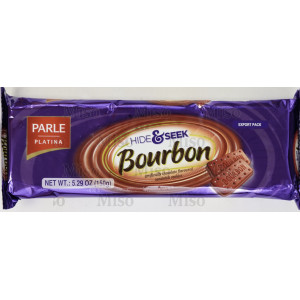 Parle Platina Hide & Seek Bourbon Chocolate Sandwich Cookies (150 g.)