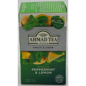 Ahmad Peppermint & Lemon Tea (20ct.)