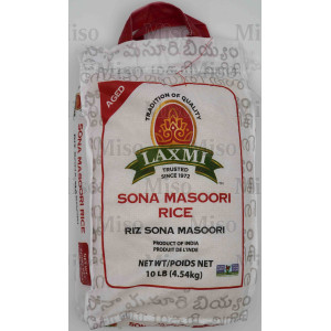 LAXMI SONA MASOORI RICE 10 LB