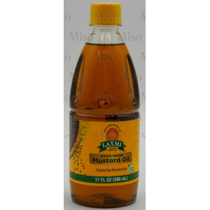 Laxmi KACHI GHANI MUSTARD OIL 17 OZ (500 ML)