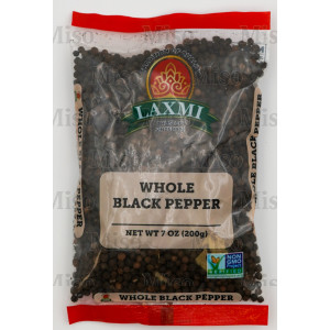Laxmi. BLACK PEPPER WHOLE 200 GM
