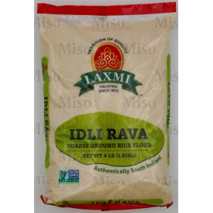Laxmi Idli Rava (Coarse Ground Rice Flour)4 LB (NONGMO)