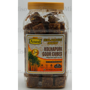 Anand Kolhapuri Goor Cubes 1000 g  (1kg)