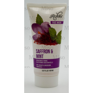  RESHMA FACE WASH - SAFFRON & MINT 150ml