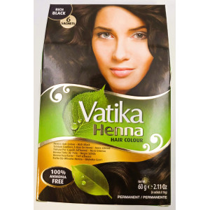 VATIKA HENNA HAIR COLOUR -NAT BROWN 60g (6cT)