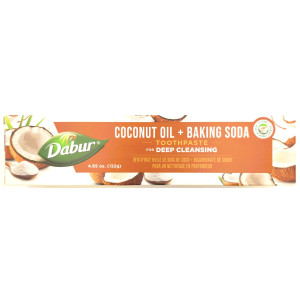Dabur Coconut oil + Baking Soda Toothpaste 132g