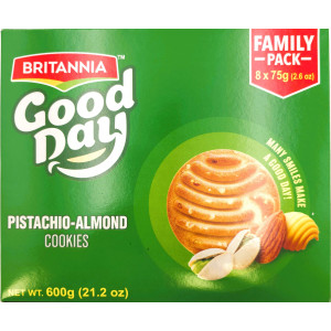 Britannia Gooday  Pistachio Almond Cookies 600g