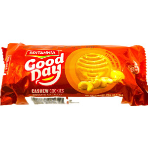 Britannia GoodDay Cashew Cookies 75g