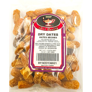 Deep Dry Dates  14 OZ 