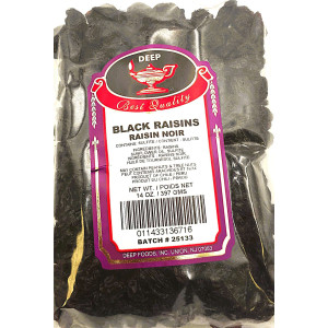 Deep Black Raisins 14 OZ