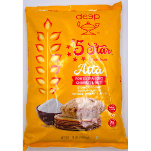 Deep  5 Star Premium Atta  10  Lb 