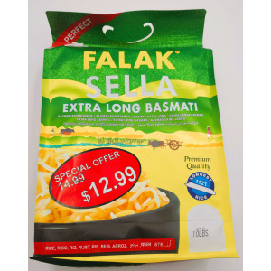 Falak Sella  Extra Long Basmati 10 LB 