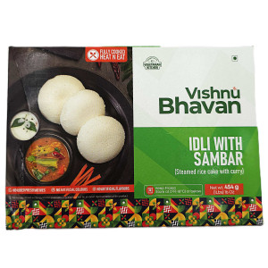 Vishnu Bhavan  Idali with Sambar  454g 