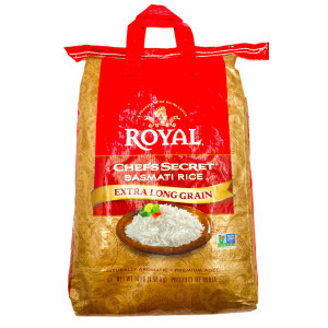 Royal Chefs Secret Basmati Rice(Extra Long Grain)10lb