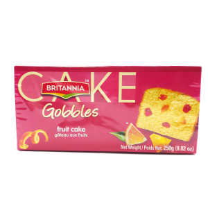 Britannia Gobbles Fruit Cake 250 g 