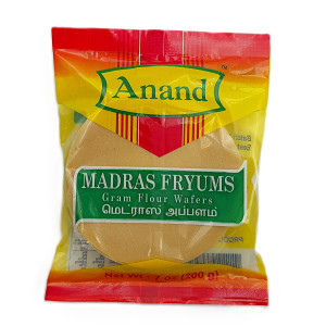 Anand Madras Fryums (Pappadam) 200g 