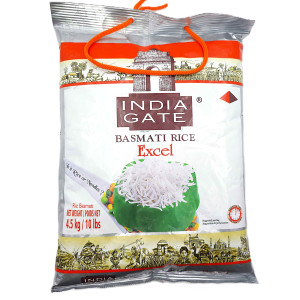 India Gate Basmati Rice Excel 4.5 kg (10LB) 