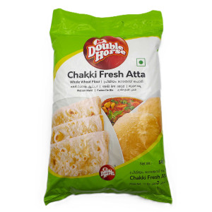Double Horse Chakki Fresh Atta 5 kg (11 LB) 