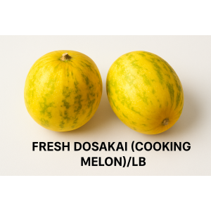 Fresh Dosakai (Cooking Melon)$0.99/pcs (Approx. 1.00lb)
