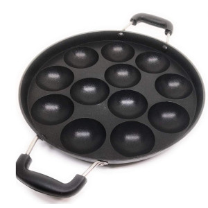 Unniyappam chatti non stick 12Pits